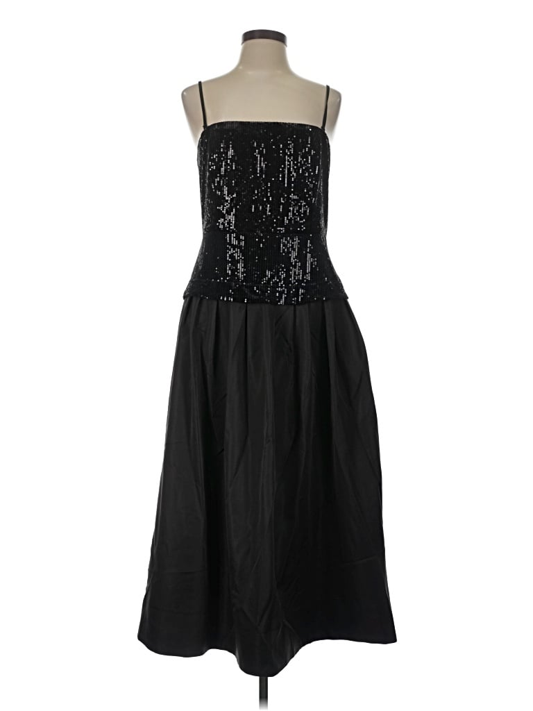 Pre-owned Mustard Seed Cocktail Dress In Black