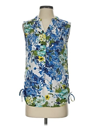 Roz & Ali Sleeveless Blouse (view 1)