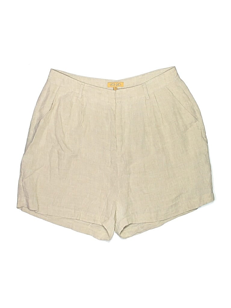 Pre-owned Vrg Grl Shorts In Gold
