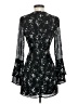Missguided 100% Polyester Floral Black Cocktail Dress Size 0 (petite) - photo 2
