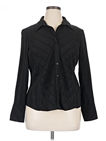 Worthington Long Sleeve Blouse (view 1)