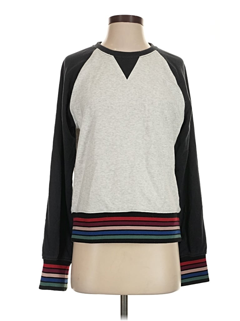 Pre-owned Evereve Pullover Sweater In Gray
