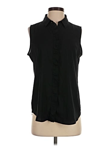 Ann Taylor Sleeveless Button-Down Shirt (view 1)