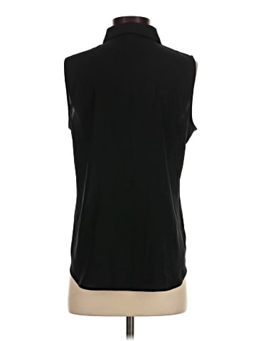 Ann Taylor Sleeveless Button-Down Shirt (view 2)