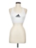 Adidas White Sports Bra Size M - photo 1