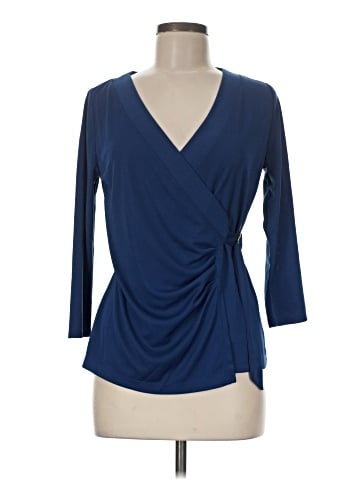 Lauren by Ralph Lauren 3/4 Sleeve T-Shirt (view 1)