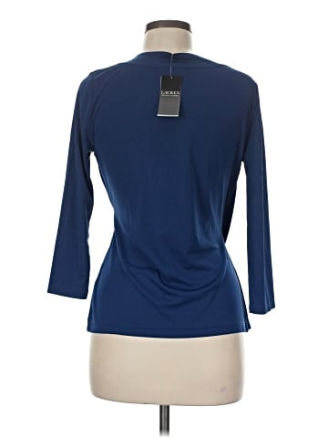 Lauren by Ralph Lauren 3/4 Sleeve T-Shirt (view 2)