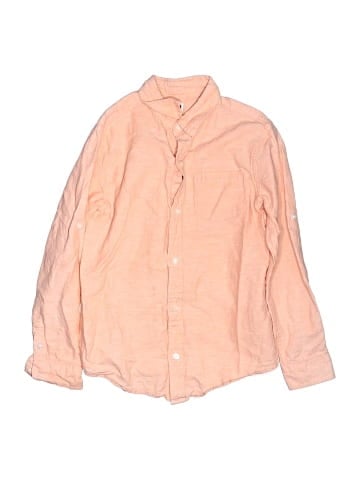 Janie and Jack Long Sleeve Button-Down Shirt (view 1)