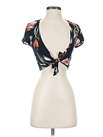 Lulus Short Sleeve Blouse (view 1)