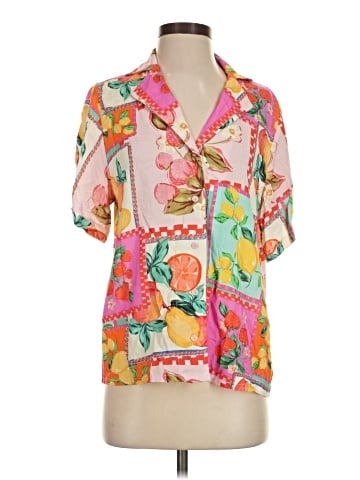 Petal and Pup Short Sleeve Blouse (view 1)