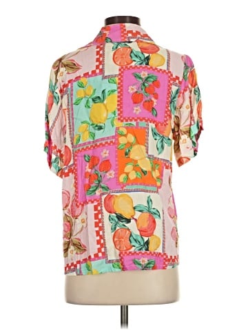 Petal and Pup Short Sleeve Blouse (view 2)