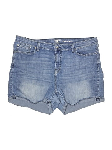 Signature Denim Shorts (view 1)