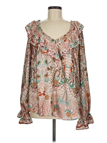 Umgee Long Sleeve Blouse (view 1)