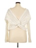 Mi ami 100% Polyester Ivory Pullover Sweater Size XL - photo 2