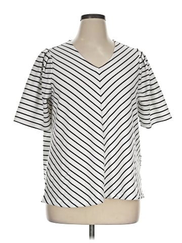 Cable & Gauge Short Sleeve Top (view 1)