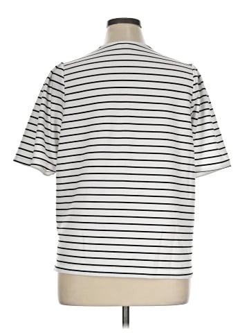 Cable & Gauge Short Sleeve Top (view 2)
