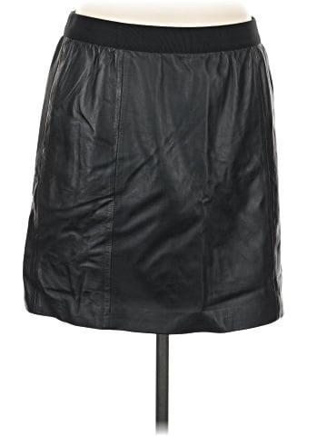 Ann Taylor LOFT Leather Skirt (view 1)