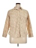 Talbots Floral Ivory 3/4 Sleeve Button-Down Shirt Size 16 Petite - photo 1