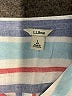 L.L.Bean Stripes Blue 3/4 Sleeve Blouse Size L - photo 7