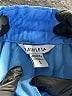 Athleta Color Block Blue Track Pants Size L - photo 7