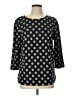 Boden Polka Dots Blue 3/4 Sleeve Blouse Size 12 - photo 1