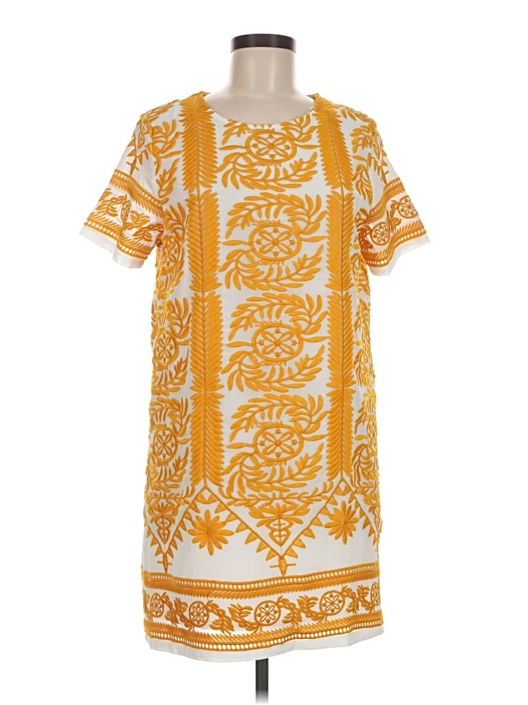 Pre-owned All:row Casual Dress In Yellow