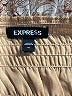 Express 100% Polyester Brown Long Sleeve Blouse Size XL - photo 4