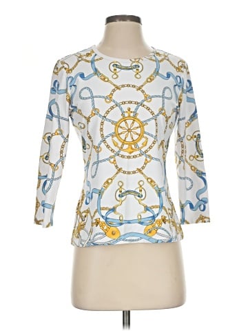 J. McLaughlin 3/4 Sleeve T-Shirt (view 1)