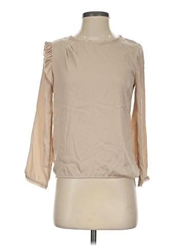 BCBGMAXAZRIA 3/4 Sleeve Blouse (view 1)