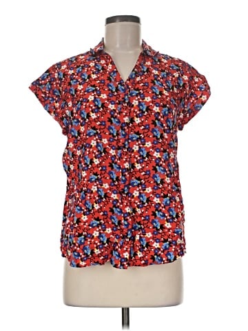 Jachs Girlfriend Short Sleeve Blouse (view 1)