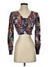 Lost + Wander 100% Rayon Blue Long Sleeve Blouse Size S - photo 1