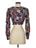 Lost + Wander 100% Rayon Blue Long Sleeve Blouse Size S - photo 2