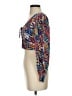 Lost + Wander 100% Rayon Blue Long Sleeve Blouse Size S - photo 5
