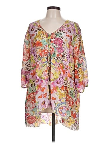 Johnny Was 3/4 Sleeve Blouse (view 1)