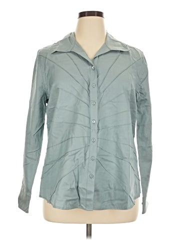 Winter Silks Long Sleeve Silk Top (view 1)