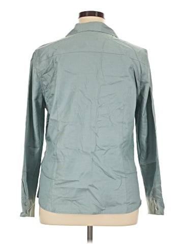 Winter Silks Long Sleeve Silk Top (view 2)