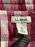 L.L.Bean Plaid Burgundy Long Sleeve Button-Down Shirt Size XL - photo 7