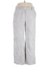 Express 100% Cotton Stripes Silver Casual Pants Size 14 - photo 1