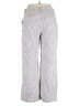 Express 100% Cotton Stripes Silver Casual Pants Size 14 - photo 2