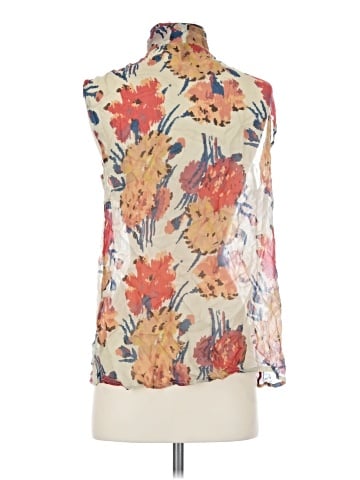 Winter Kate Sleeveless Silk Top (view 2)