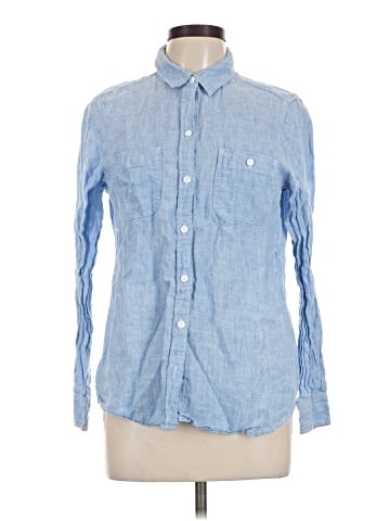 Foxcroft Long Sleeve Button-Down Shirt (view 1)