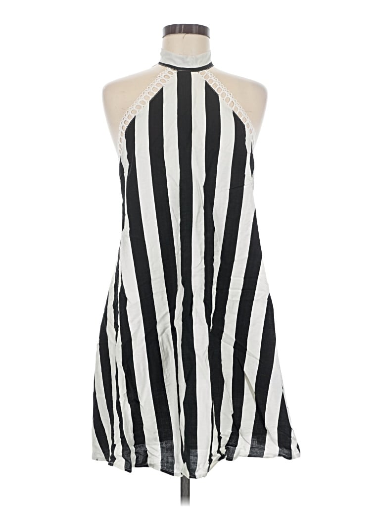 Pre-owned Cupshe Casual Dress In Silver