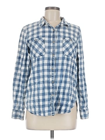 Vanilla Star Long Sleeve Button-Down Shirt (view 1)