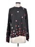 P.J. Salvage Hearts Gray Pullover Sweater Size S - photo 1