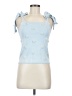 Francesca's Blue Sleeveless Top Size M - photo 1