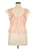 Old Navy Pink Short Sleeve Blouse Size XL Petite - photo 2