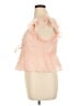 Old Navy Pink Short Sleeve Blouse Size XL Petite - photo 5
