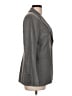 Theory Gray Wool Blazer Size 12 - photo 4
