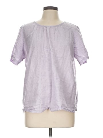 Liz Claiborne Short Sleeve Blouse (view 1)