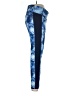 Lands' End Print Blue Active Pants Size L - photo 4